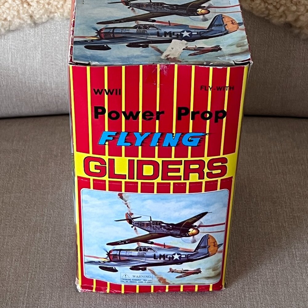 Vintage Flying Gliders WWII Power Prop Flying Gliders